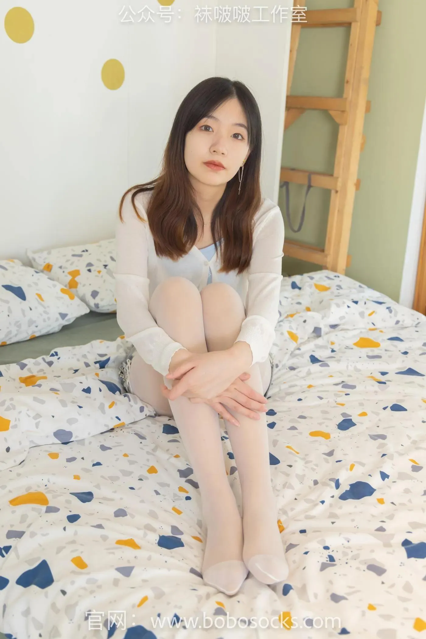 [BoBoSocks袜啵啵]NO.102 小甜豆-板鞋、白丝 [140P]插图5